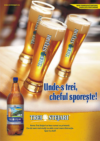 Reclama Bere Trei Stejari
